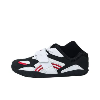 Hicellon Anti Slip And Wear Resistant Coverage Low Top Training Shoes Unisex Black White