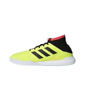 Adidas Predator Tango 18.3 Anti-Slip Wear-Resistant Soccer Shoes Men's Yellow Black