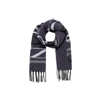 EMPORIO ARMANI Logo intarsia Scarf