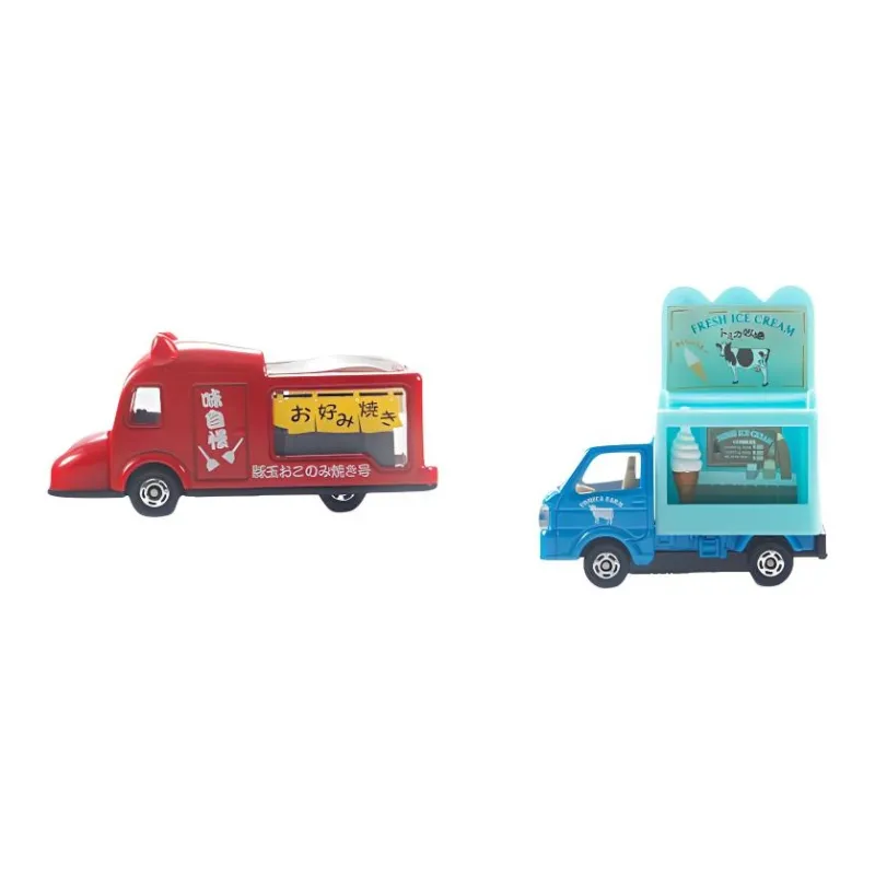 TAKARA TOMY Food Truck And Trailer Cover Set Assembled Models-4