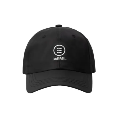 BARREL Cotton Baseball Caps Unisex Black