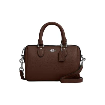COACH Rowan Cow Leather Shoulder Bag Crossbody Bag Handbag Mini Women's Maple Leaf