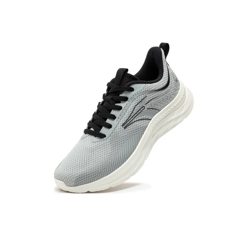 361° Anti Slip Wear Resistant Low Top Casual Running Shoes Men's Gray Black-3