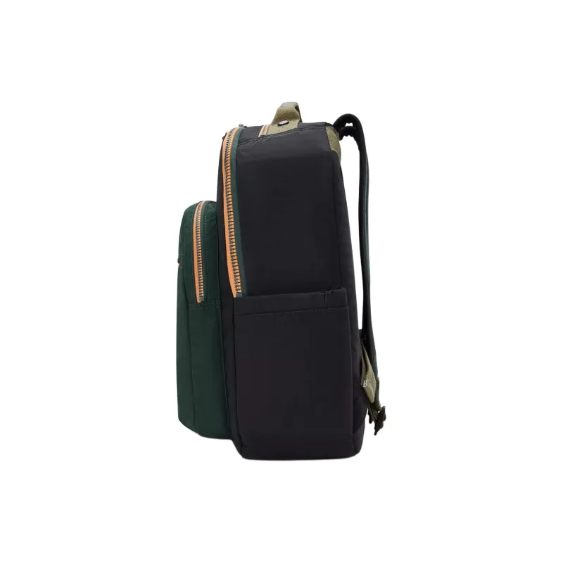 Kipling Nylon Backpack Large Size Unisex Green & Black-2