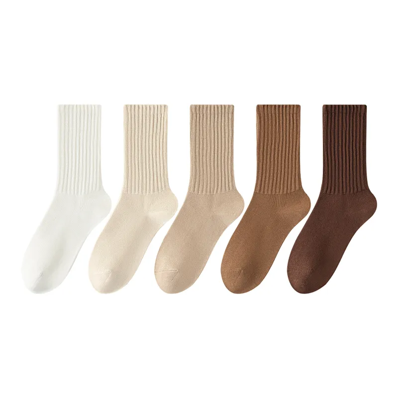 XXLLG Mid Calf Socks Men's 5 Pack-0