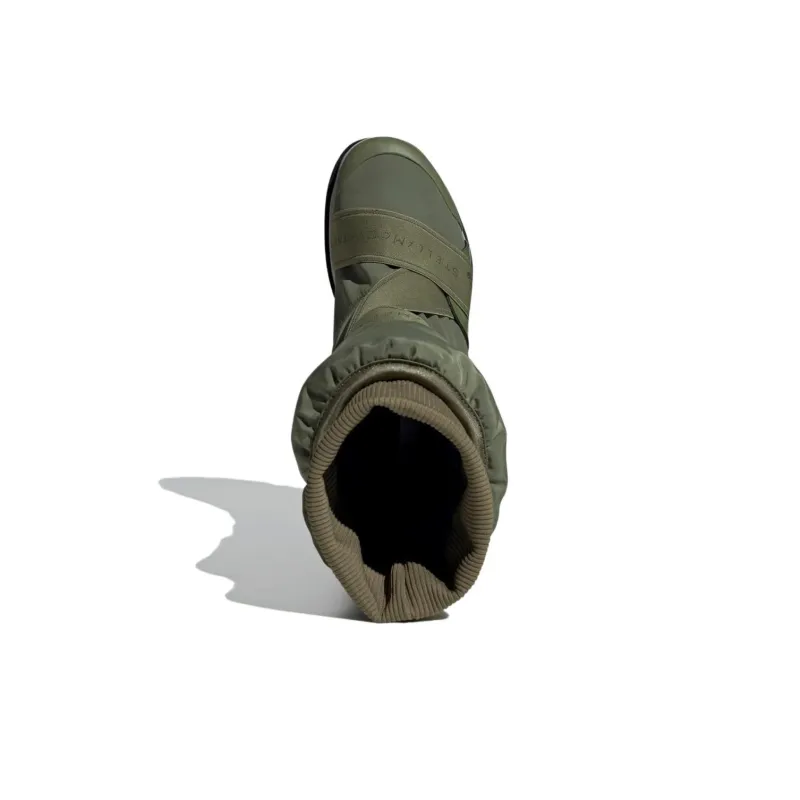 Adidas Stella McCartney Warm Slip Resistant Knee High Snow Boots Women's Olive Green-4