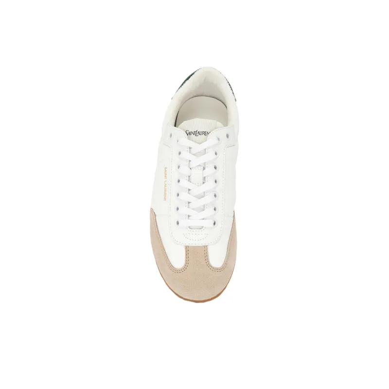 SAINT LAURENT Logo Printed Lace Up Sneakers Women's-3