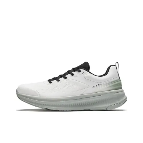 ANTA Training Shoes Men Low-Top Paper White/Sage Green