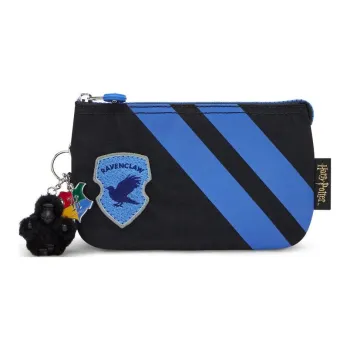 Kipling Nylon Wallet Large Size Men's Black Blue