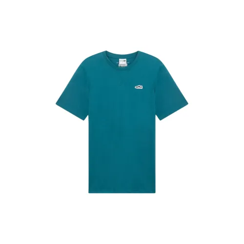 PUMA Suede Logo T-Shirts Men Cool Green