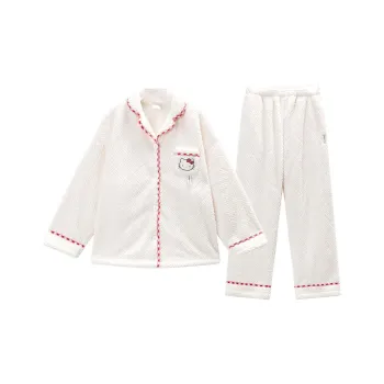 GUKOO x Sanrio Pajama Set Women's Cow Ivory