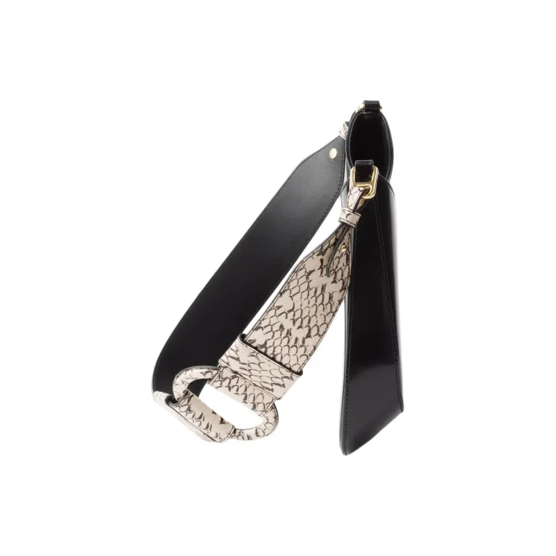 PRADA Cleo Leather Crossbody Bag, Shoulder Bag Women's Black-2