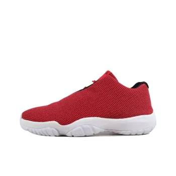 Jordan Future Anti-Slip Wear-Resistant Low-Top Vintage Basketball Shoes Men's Red