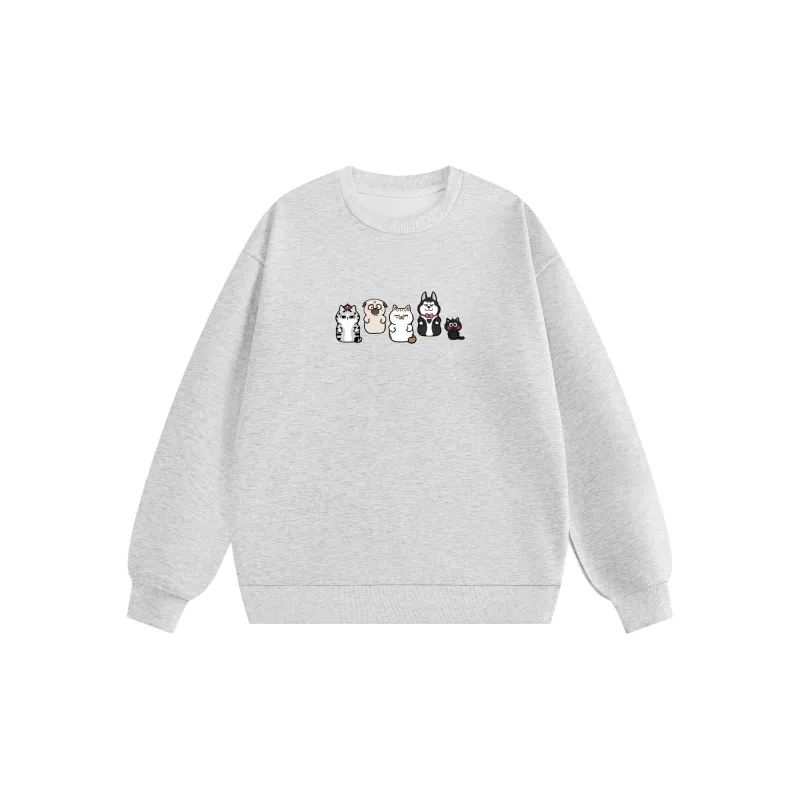 Supremo Cat Sweatshirts Unisex-13