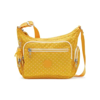 Kipling Polyamide Shoulder Bag Crossbody Bag Small Size Women's Yellow