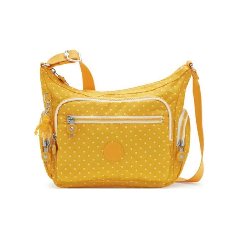 Kipling Polyamide Shoulder Bag Crossbody Bag Small Size Women's Yellow-0