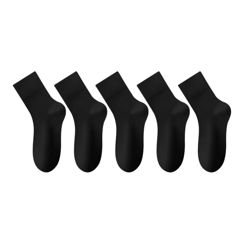 MIIOW Mid Calf Socks Women's 5 Pack-0