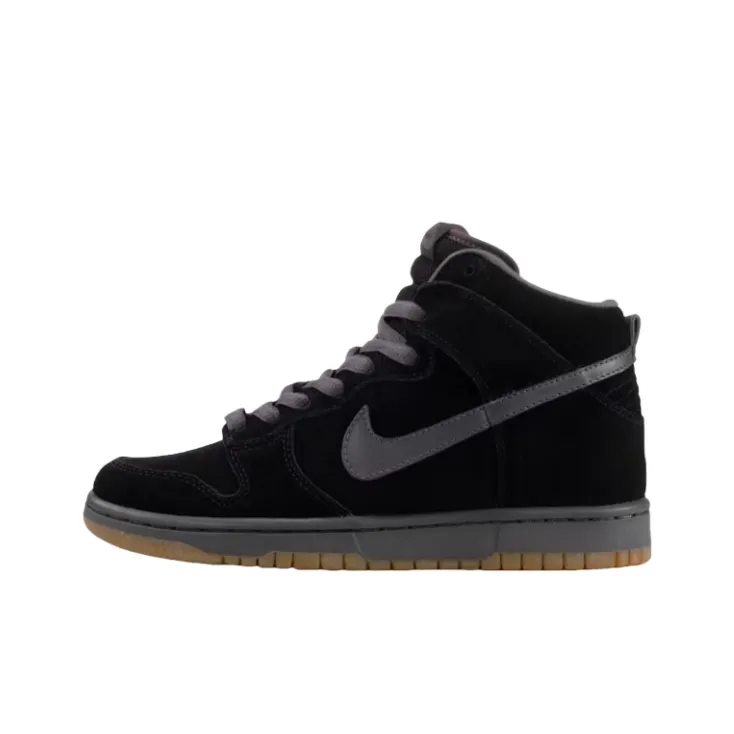 Nike Sb Dunk High Black Midnight Fog-0