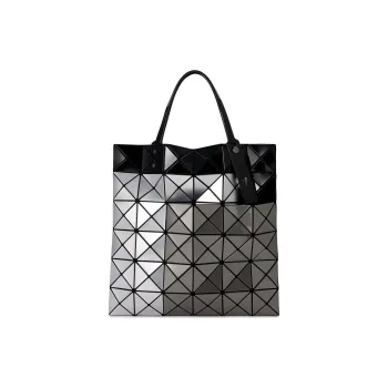 ISSEY MIYAKE Polyvinyl Chloride Resin Tote Bag, Shopping Bag, Handbag Unisex Bronze Mixed