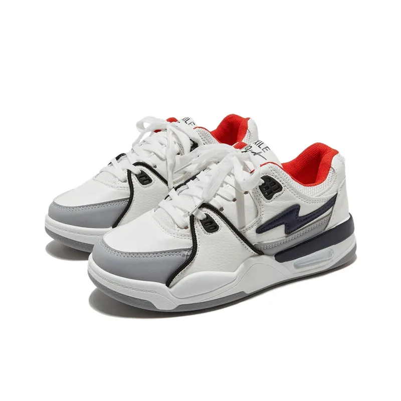 Komanic White Sneakers Wear resistant And Lightweight Low Top Skateboard Shoes Women's-27