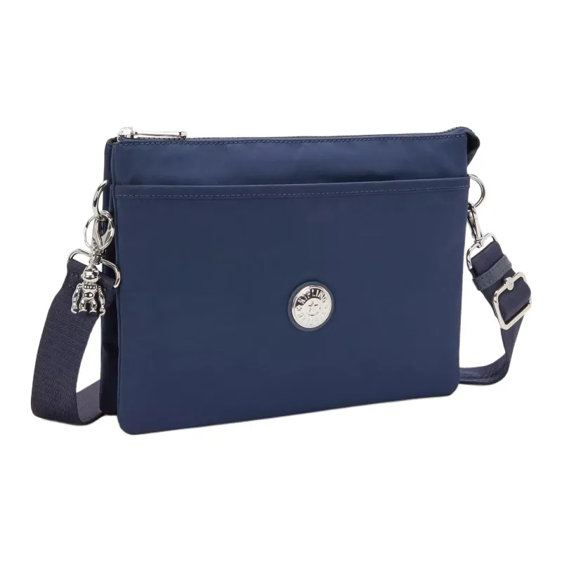 Kipling Nylon Shoulder Bag, Crossbody Bag Large Size Unisex Endless Blue-1