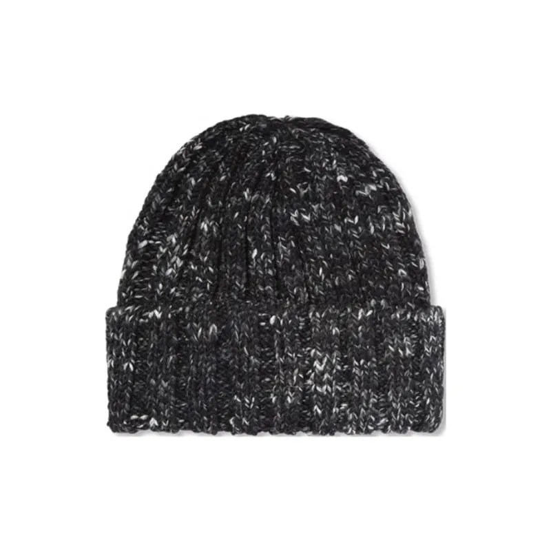 POLAR SKATE CO Acrylic Wool Alpaca Beanies Unisex Black-1