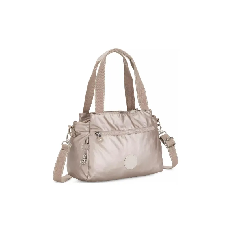 Kipling Nylon Shoulder Bag, Crossbody Bag, Handbag Women's Metallic-1
