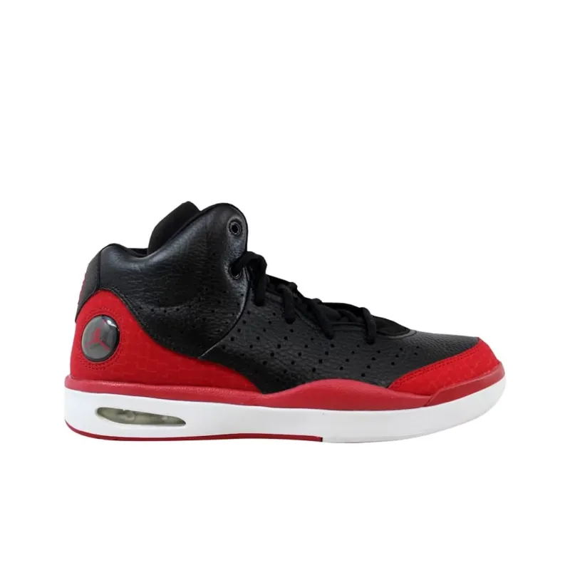 JORDAN Flight Tradition Black Gym Red White-1