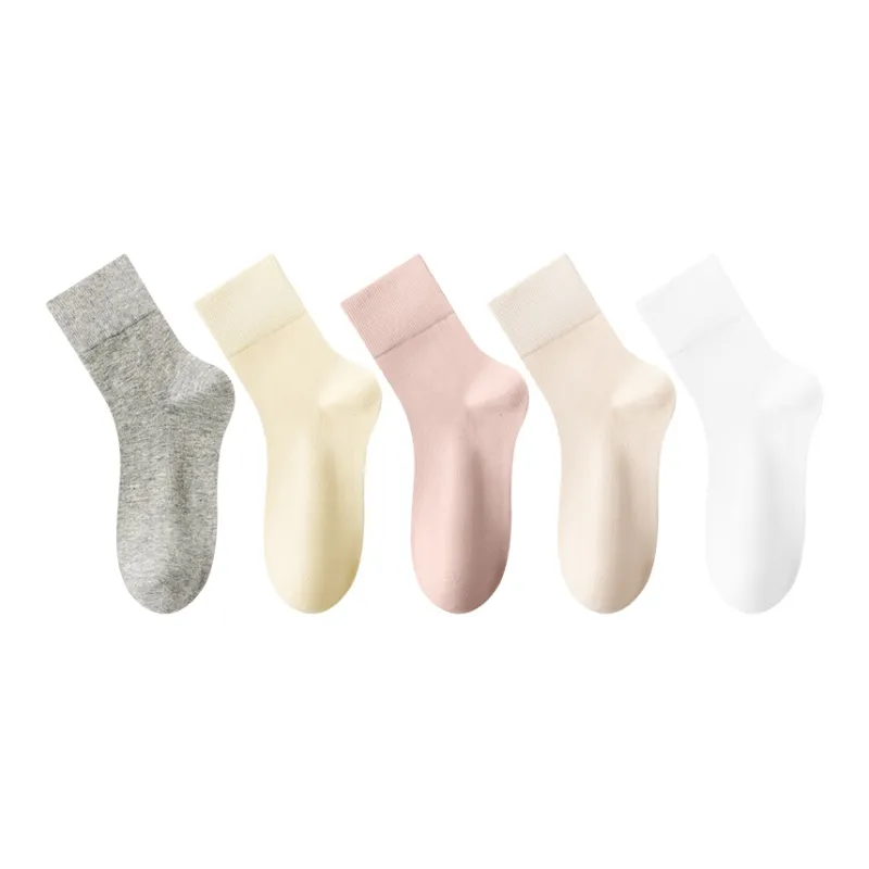 MIIOW Mid Calf Socks Women's 5 Pack-45