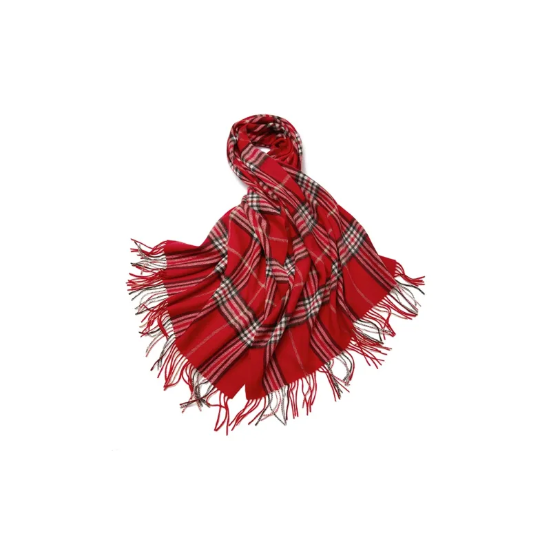 H YXIANG 100% Wool Knit Scarves Women's-1