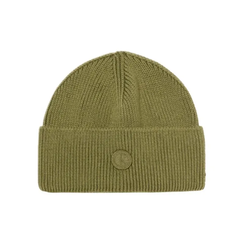 POLAR SKATE CO Cotton Beanies Men's Army Green-0
