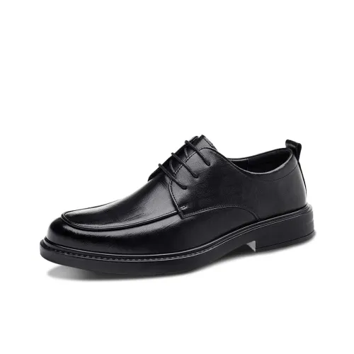 Playboy Dress Shoes Men Low-Top Black