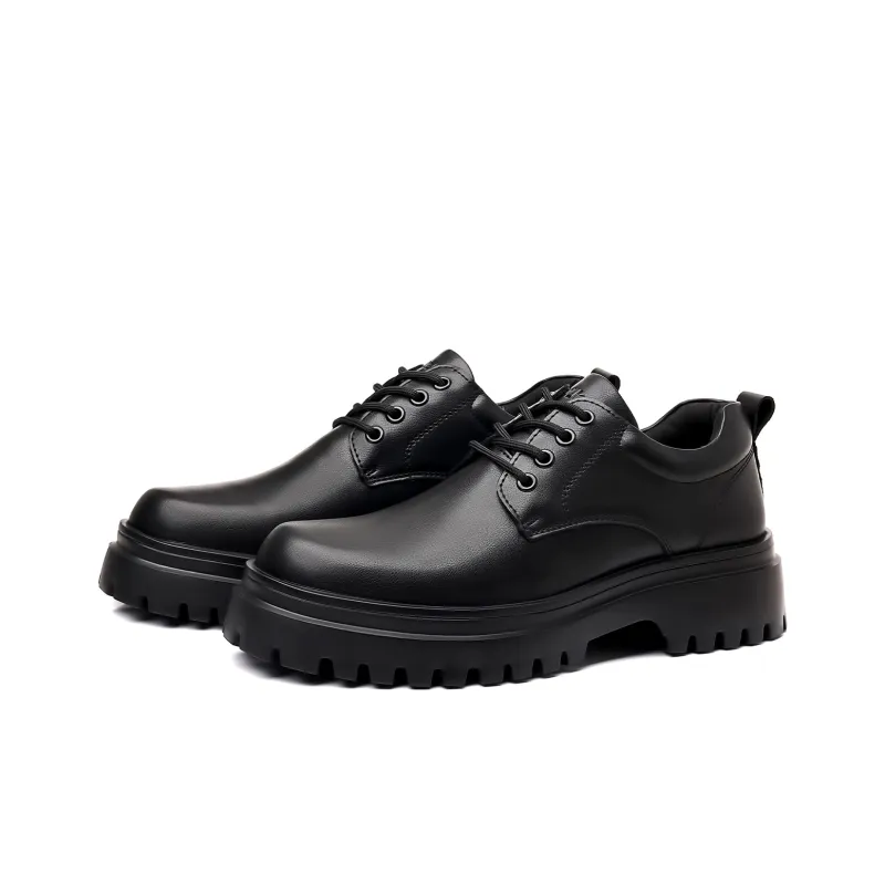 Mulinsen Derby Shoes Men's Casual Shoes Men's Black-2