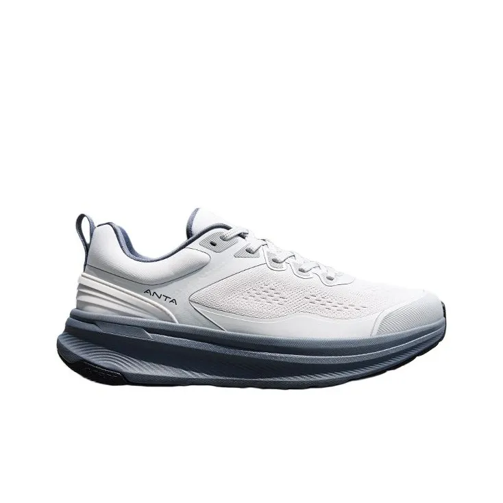Anta Anti Slip Wear Resistant Low Top Training Shoes Men's Gray-1