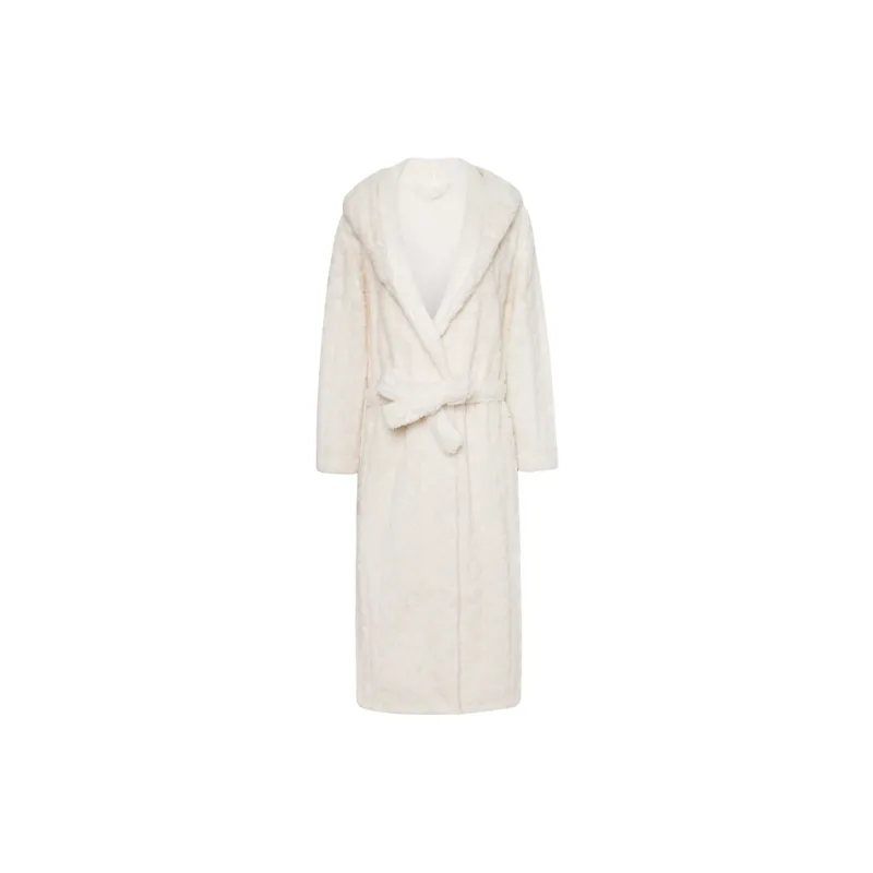 Vine Color Women's Bath Robes-10