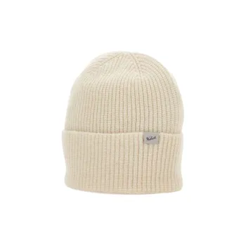 WOOLRICH Wool Blend Beanies Men's Milk White