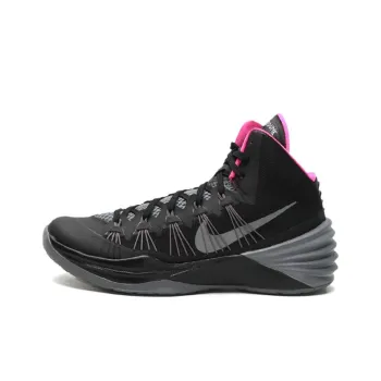 Nike Hyperdunk 2013 Anti Slip Wear Resistant Mid Top Basketball Shoes Men's Black