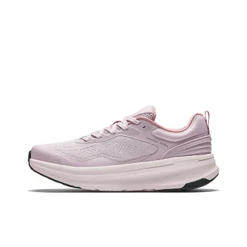 Anta Cushioning Anti Slip And Wear Resistant Low Top Casual Running Shoes Women's Healing Pink