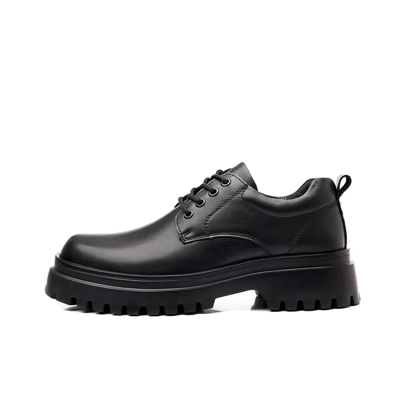 Mulinsen Derby Shoes Men's Casual Shoes Men's Black-1
