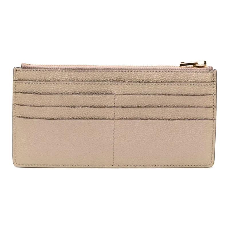 TF Calfskin Wallet Women's Light Umber-1