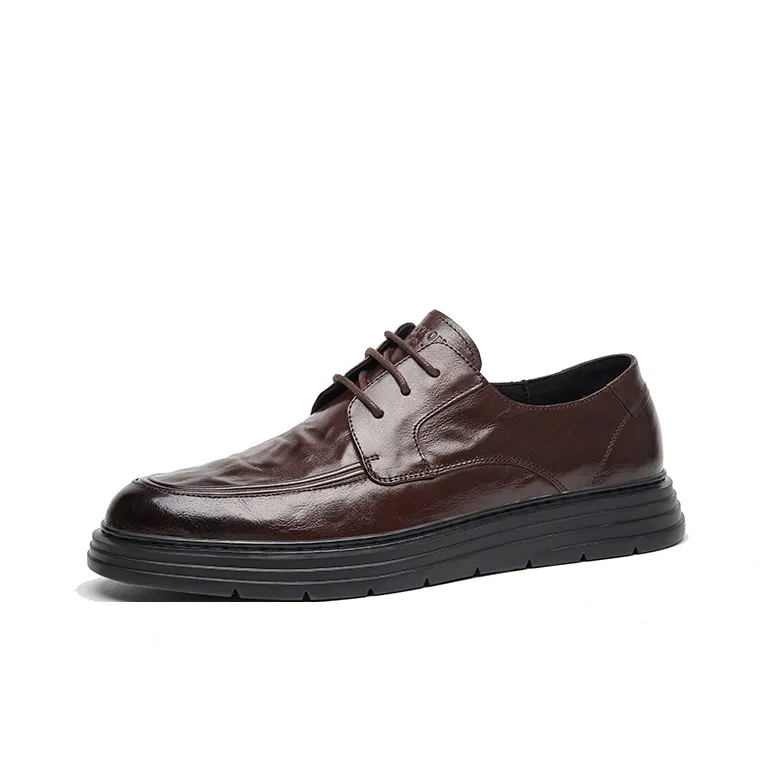 Hautton Jeans Dress Shoes Men's Black-9