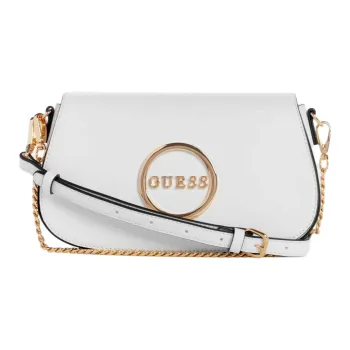 GUESS Imitation Leather Crossbody Bag Shoulder Bag Mini Women's White