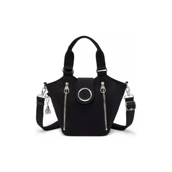 Kipling Nylon Crossbody Handbag Small Size Unisex Black