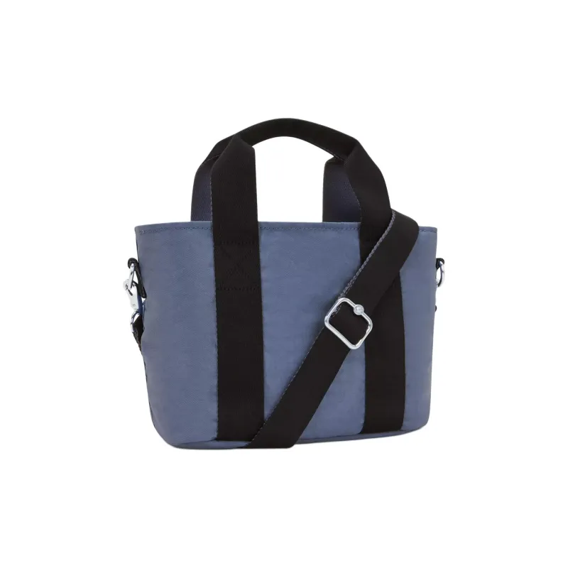 Kipling Nylon Tote Bag, Shopping Bag, Shoulder Bag, Crossbody Bag, Handbag Women's Blue-3