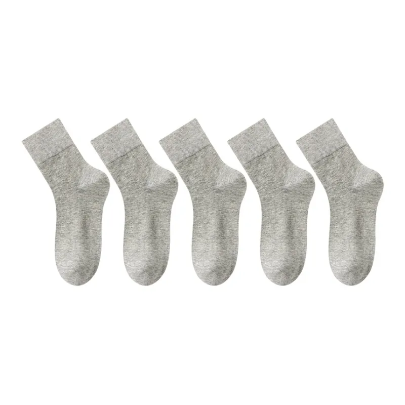 MIIOW Mid Calf Socks Women's 5 Pack-18