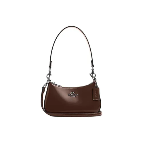 COACH Teri Cow Leather Crossbody Bag Shoulder Bag Mini Women's Maple