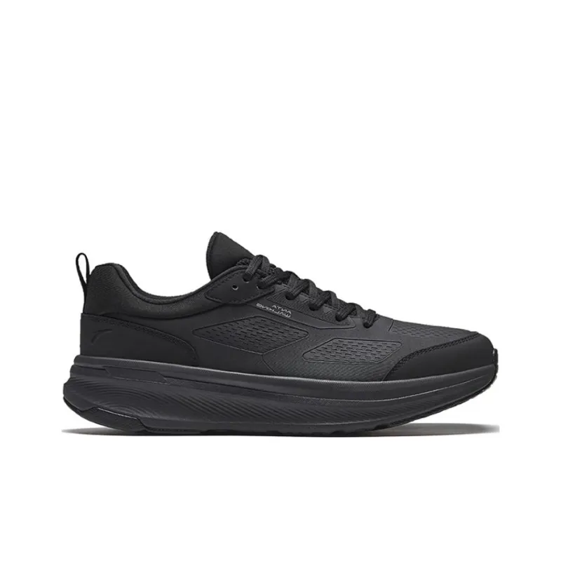 Anta Divine Travel 9 Cushioning Slip Resistant Coverage Low Top Casual Shoes Men's Black-1