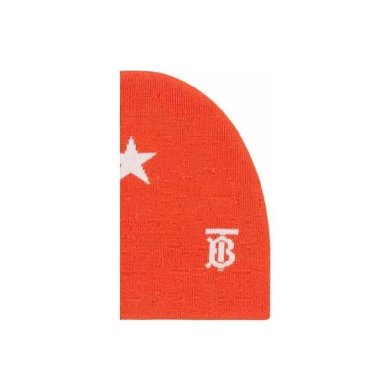 Burberry Kids Star And Monogram Motif Beanie-2