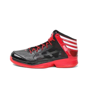 Adidas Crazy Shadow 2 Anti-Slip Wear-Resistant High-Top Basketball Shoes Men's Black Red