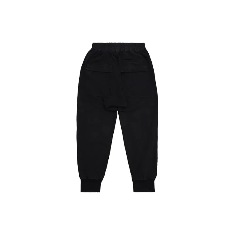 RICKYOUNG Casual Pants Unisex Black-1